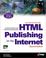 Cover of: HTML publishing on the Internet