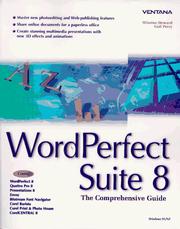 Cover of: Word Perfect Suite 8: The Comprehensive Guide