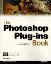 Cover of: The Photoshop plug-ins book: category listings, instructions & examples