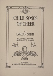 Cover of: Child songs of cheer