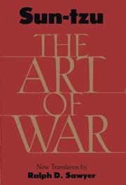 Cover of: The Art of War by Sun Tzu, Ralph D. Sawyer