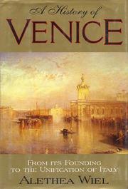 Cover of: A History of Venice by Alethea Wiel