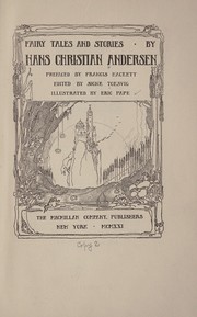 Cover of: Fairy tales and stories by Hans Christian Andersen