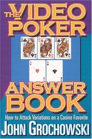 Cover of: The Video Poker Answer Book