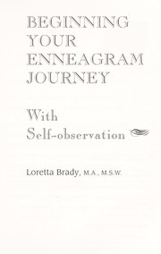 Cover of: Beginning Your Enneagram Journey | Loretta Brady