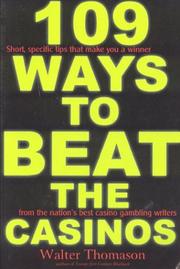 Cover of: 109 Ways to Beat the Casinos by Walter Thomason