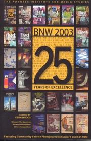 Cover of: Best Newspaper Writing 2003 (Best Newspaper Writing) by Keith Woods