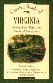 Cover of: Country roads of Virginia by W. Lynn Seldon