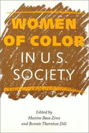 Cover of: Women of color in U.S. society