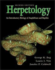 Cover of: Herpetology: An Introductory Biology of Amphibians and Reptiles, Second Edition
