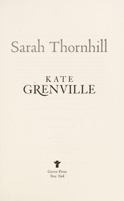 Cover of: Sarah Thornhill