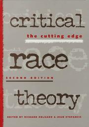 Cover of: Critical Race Theory 2Nd Ed by Richard Delgado
