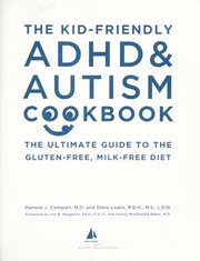 Cover of: The kid-friendly ADHD & autism cookbook | Pamela J. Compart