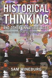 Cover of: Historical Thinking Cl (Critical Perspectives On The P) by Sam Wineburg