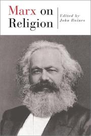 Cover of: Marx on Religion