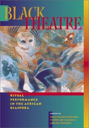 Cover of: Black Theatre: Ritual Performance in the African Diaspora