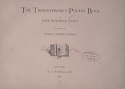 Cover of: The Tiddledywink's poetry book