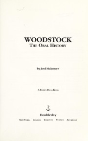 Cover of: Woodstock by Joel Makower