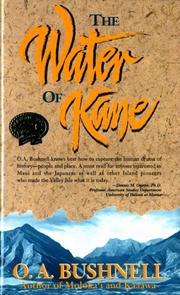 Cover of: The Water of Kane