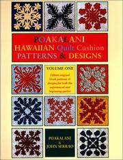 Cover of: Poakalani:  Hawaiian Quilts Volume I