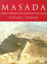 Cover of: Masada by Yigael Yadin