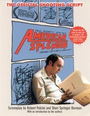 Cover of: American Splendor: The Official Shooting Script