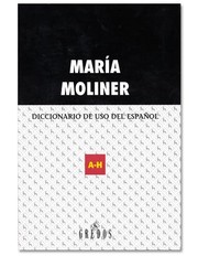 Cover of: Diccionario Del Uso Del Español/ Dictionary of the use of Spanish