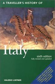 Cover of: A Traveller's History of Italy (Traveller's History of Italy, 6th ed) by Valerio Lintner