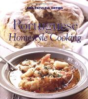 Cover of: Portuguese Homestyle Cooking by Ana Patuleia Ortins