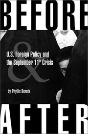 Cover of: Before & after: U.S. foreign policy and the War on Terrorism