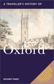 Cover of: A traveller's history of Oxford by Richard Tames