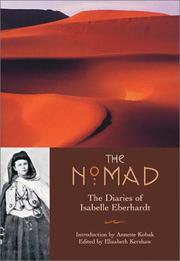 Cover of: The Nomad by Isabelle Eberhardt