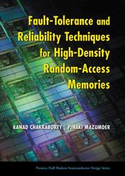 Cover of: Fault Tolerance and Reliability Techniques for High-Density Random-Access Memories