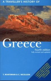 Cover of: A Traveller's History of Greece (Traveller's History Series)