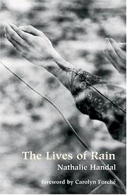 Cover of: The lives of rain: poems