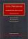 Cover of: Materials for a basic course in civil procedure