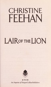 Cover of: Lair of the Lion | Christine Feehan