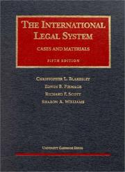 Cover of International Legal System,