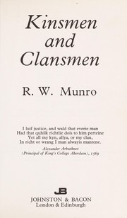 Cover of: Kinsmen and clansmen | R. W. Munro