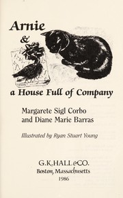 Cover of: Arnie & a house full of company | Margarete Sigl Corbo