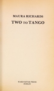 Cover of: Two to tango | Maura Richards
