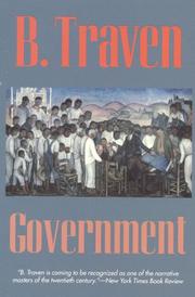 Cover of: Government by B. Traven