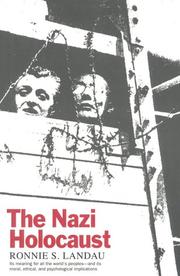 Cover of: The Nazi Holocaust | Ronnie S. Landau