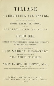 Tillage a substitute for manure by Alexander Burnett