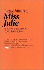 Cover of: Miss Julie