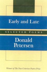 Cover of: Early and late by Donald Petersen