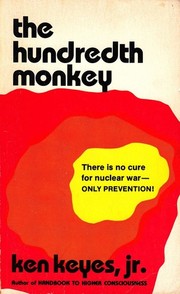Cover of: The hundredth monkey by Ken Keyes