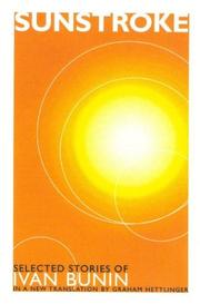 Cover of: Sunstroke by Ivan Alekseevich Bunin