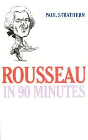 Cover of: Rousseau in 90 Minutes by Paul Strathern