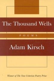 Cover of: The thousand wells: poems